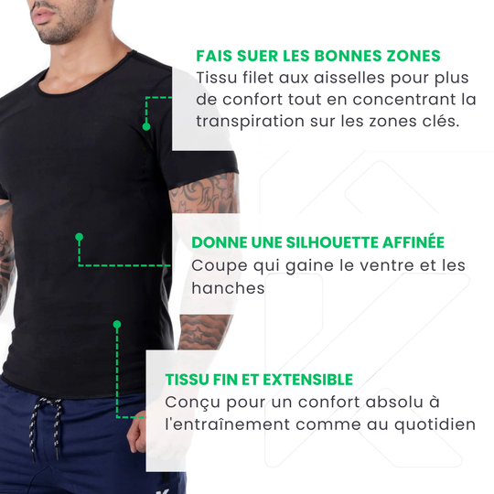 T-shirt de Sudation
